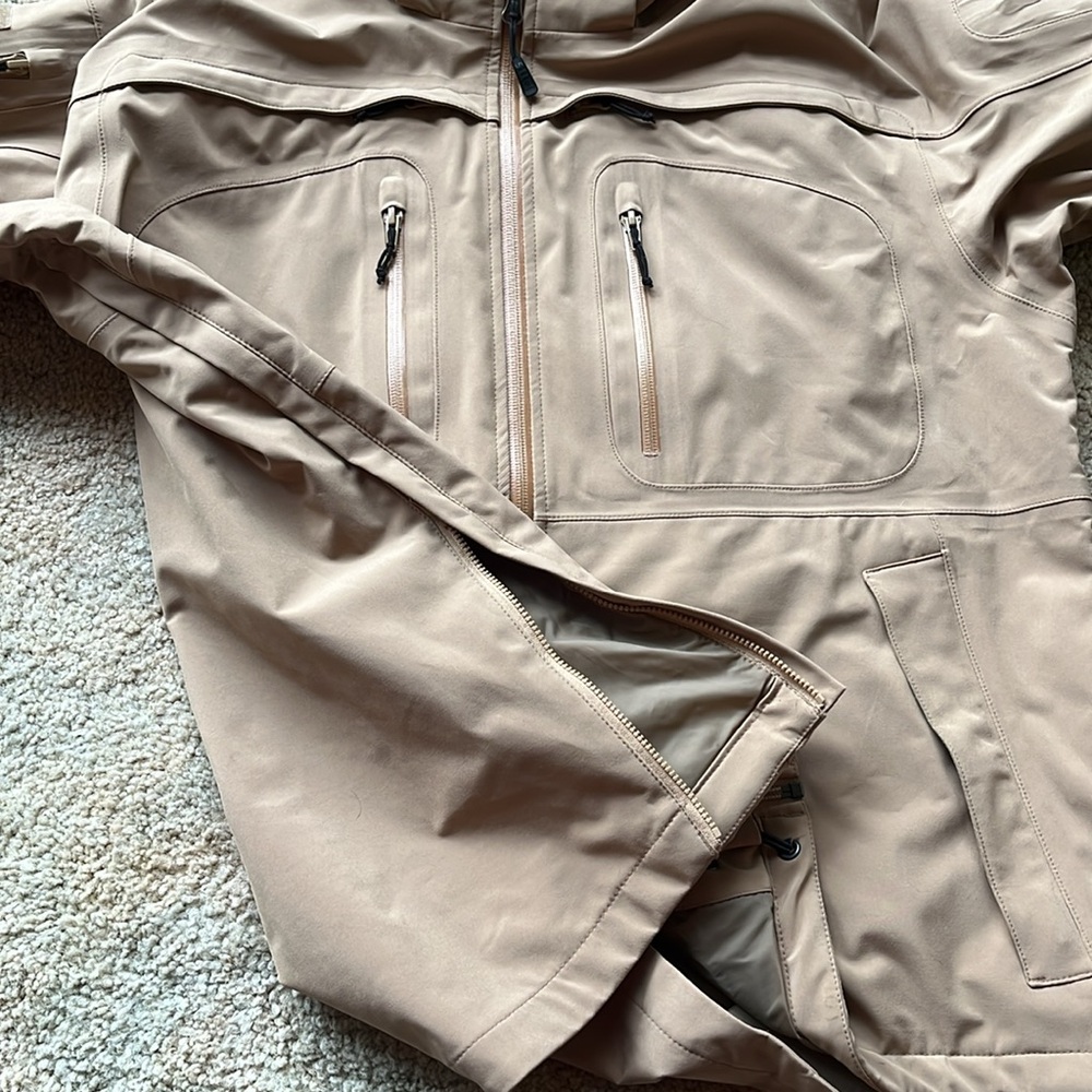 5.11 Tactical Series Tan Performance Jacket with Hood - Picture 10 of 13